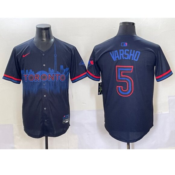 Mens Youths Kids Womens Daulton Varsho Black Stitched Jersey